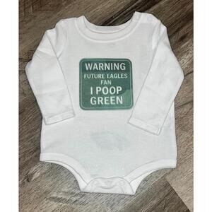 NEW Philadelphia Eagles Infant Onesie‎ Size 3-6 months